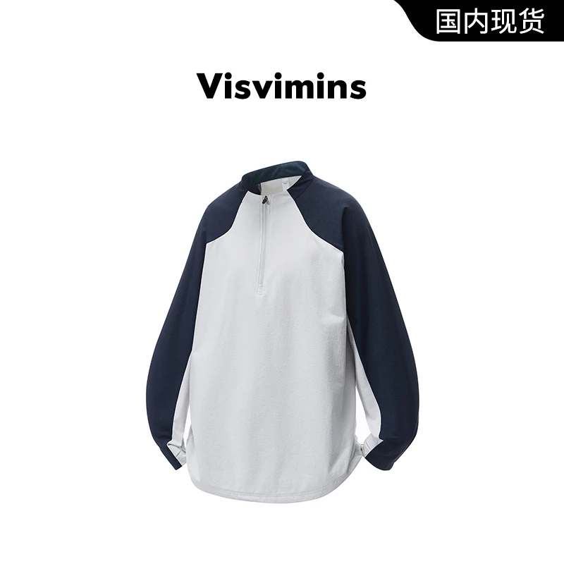 【品牌撤柜清仓】Visvimins长袖T恤男户外运动速干衣登山上衣打底衫