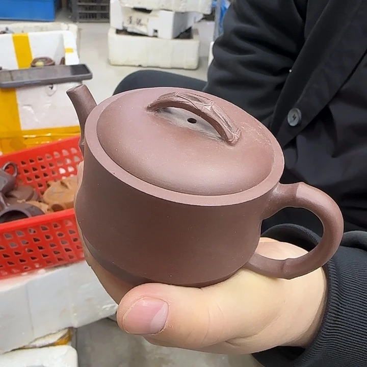 茶壶紫砂。宜兴紫砂壶原矿紫砂壶