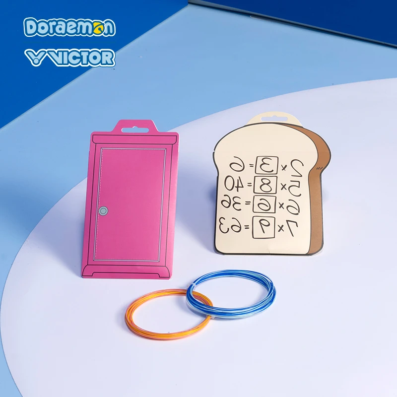 VICTOR/威克多羽毛球拍线金色羽毛球线&哆啦A梦联名款运动