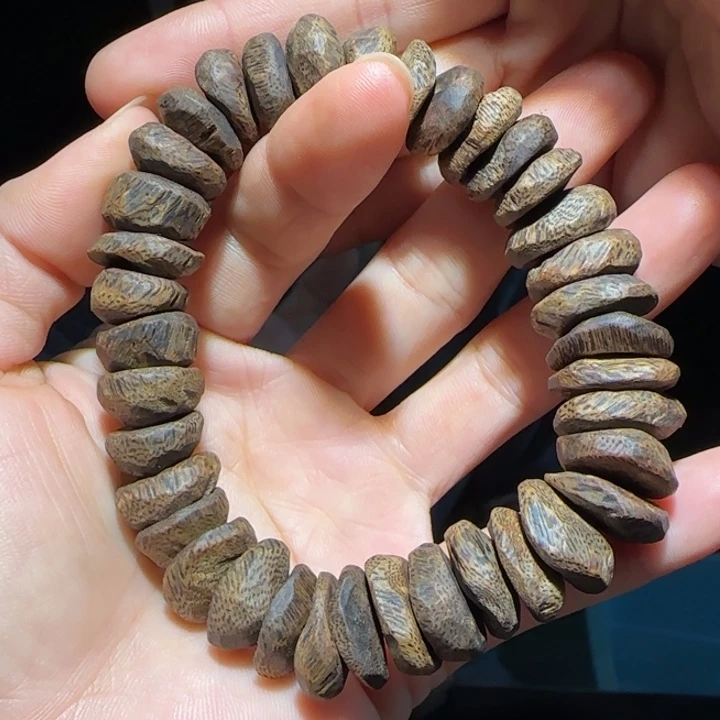 手串沉香原母树沉水树丁手串32.2克