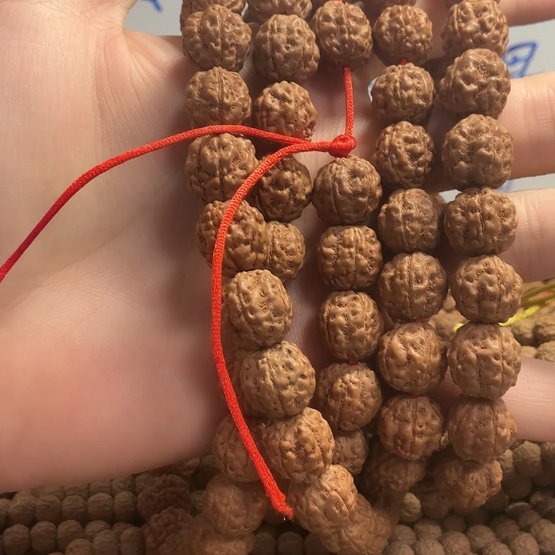 金刚菩提吊坠野龙，一条保手持