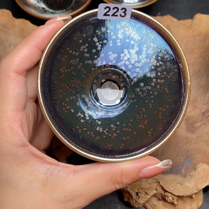 斌***茶盏建窑建盏主人杯223