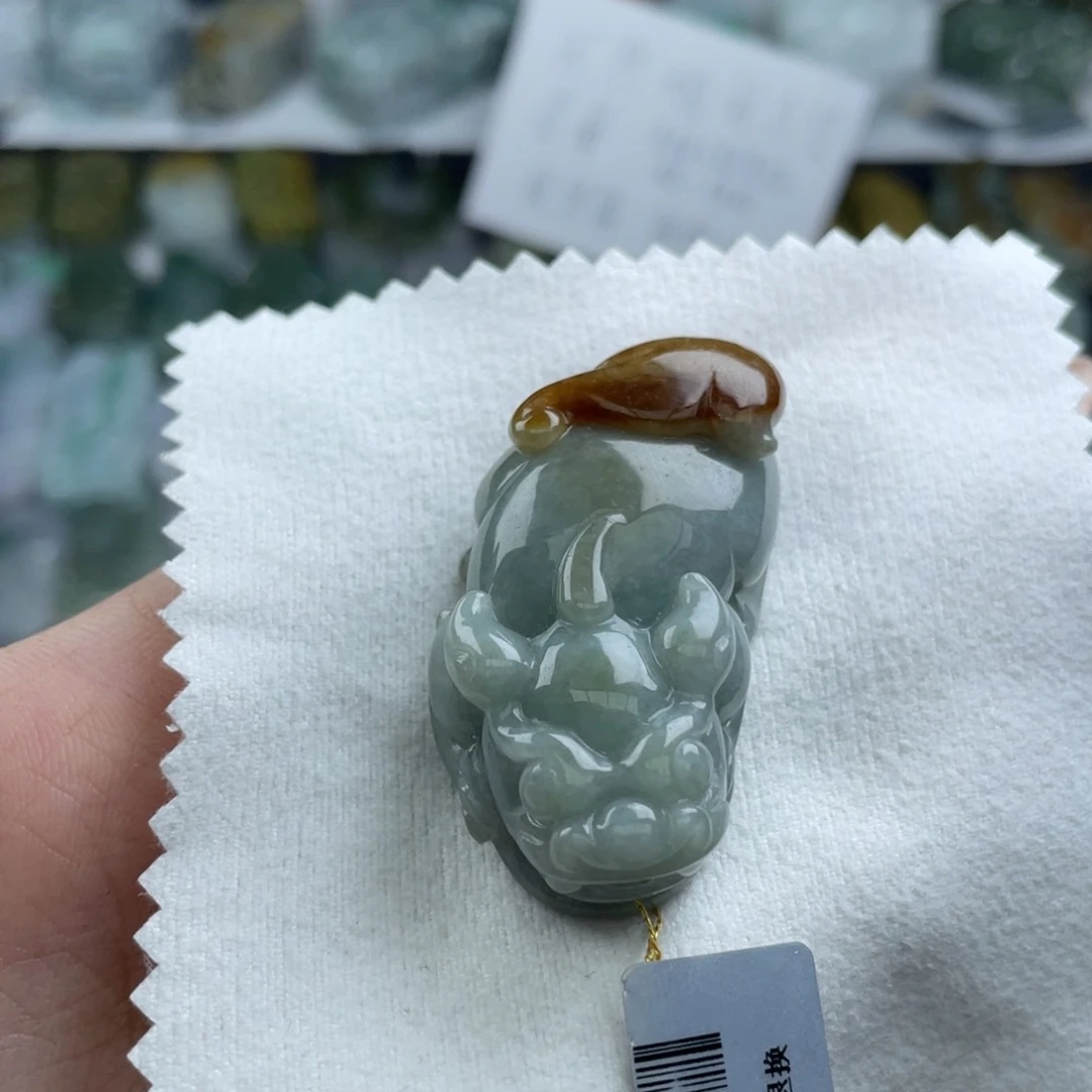 颈饰未镶嵌翡翠貔貅42