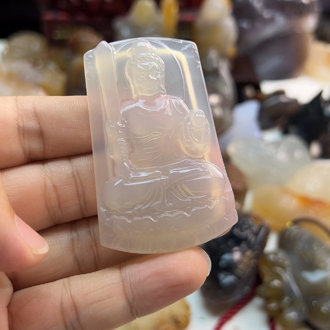 玛瑙/玉髓合金颈饰