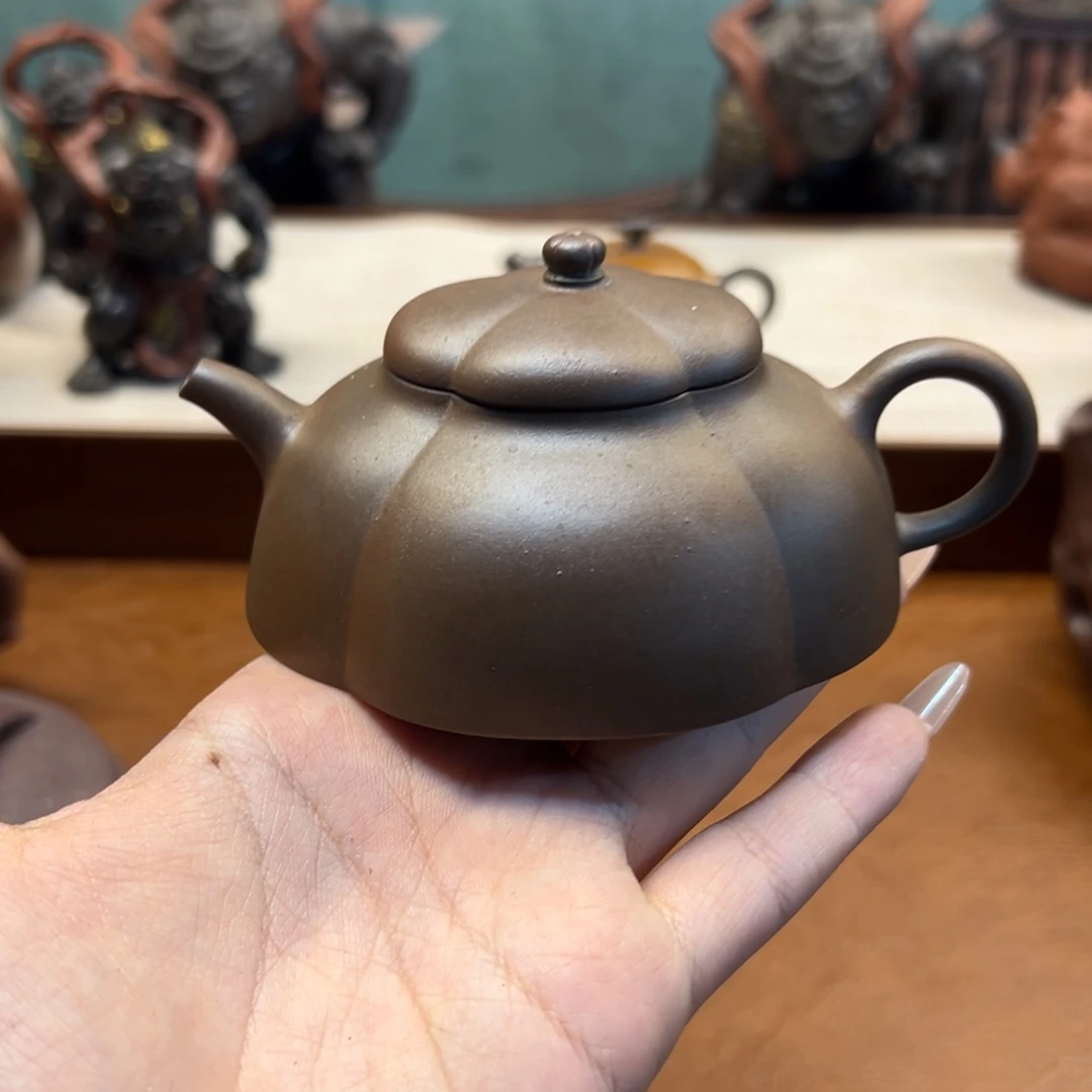 视***镜紫砂茶宠紫砂雕宠小器高品