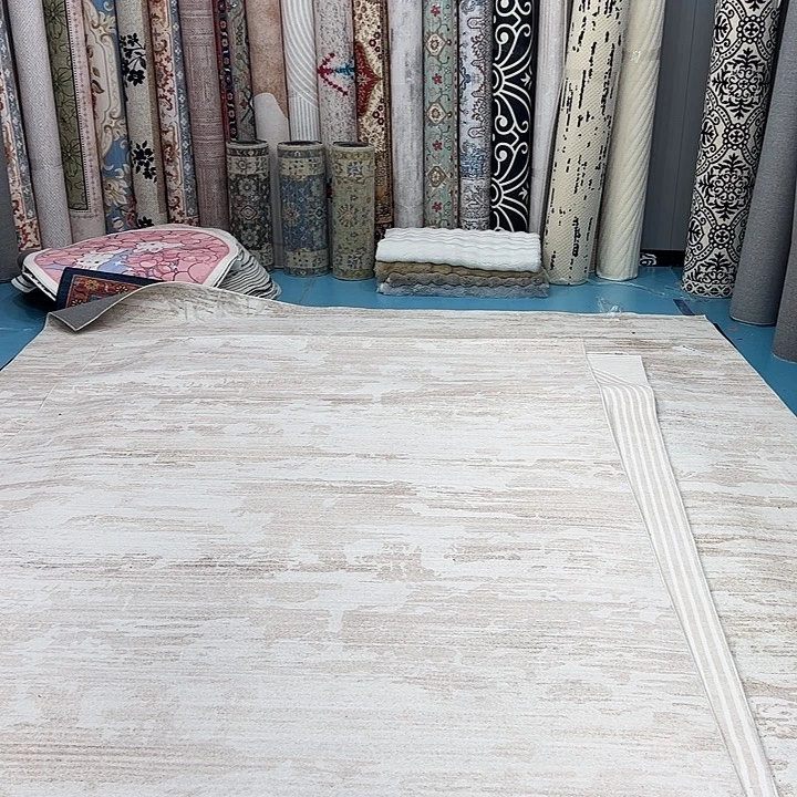 混纺200×300误差±1-3cm精编细砂仿羊绒棉布底微瑕