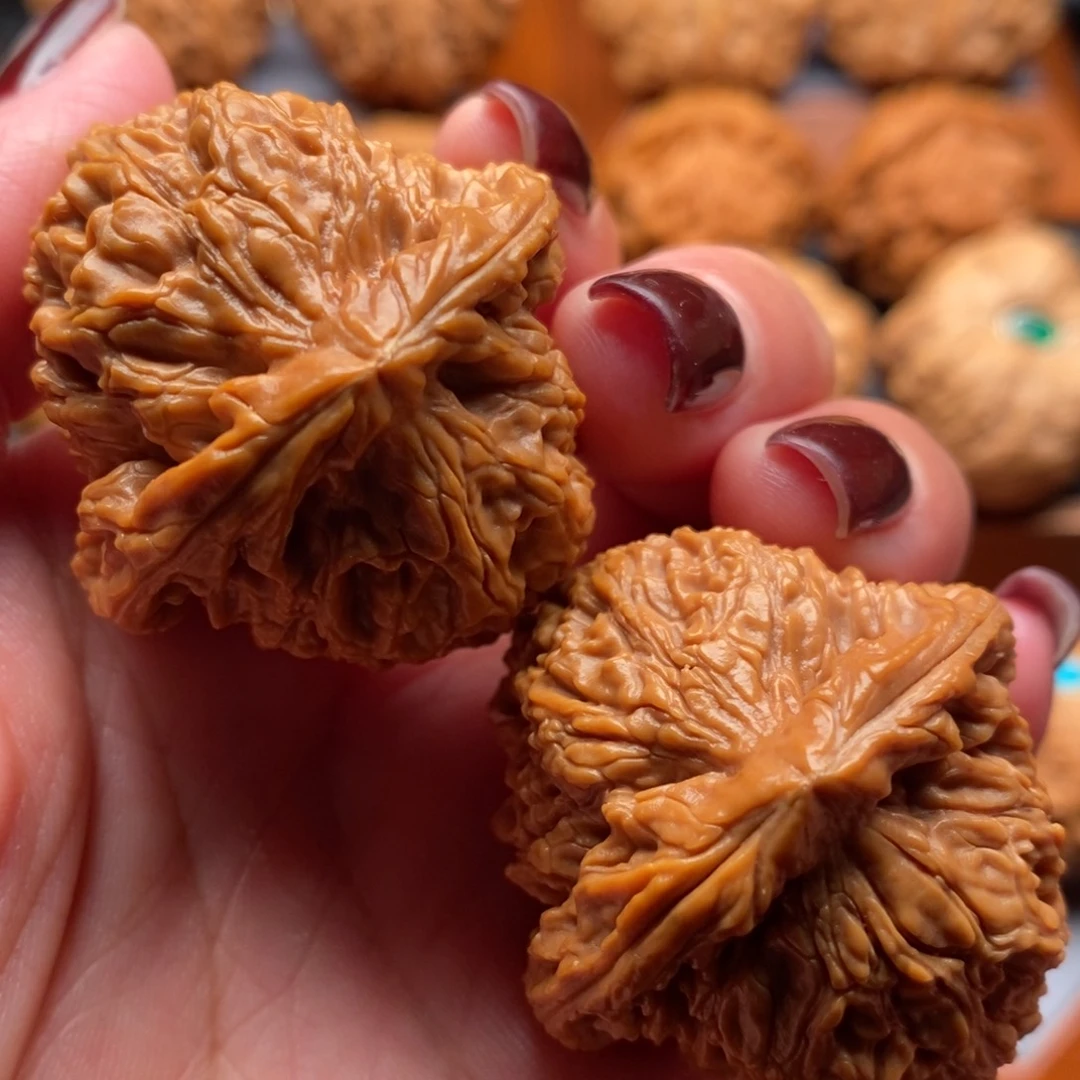 把件文玩核桃39尺全品南江石狮子头