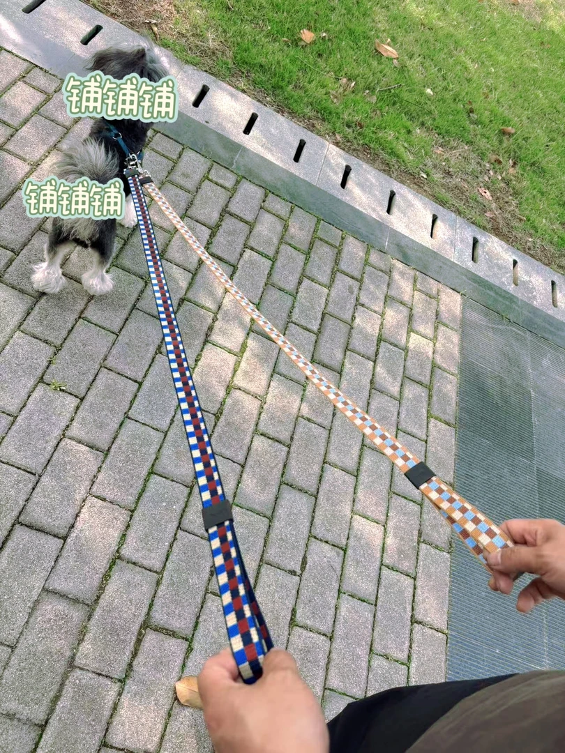 加长加厚结实牵引绳中小型犬狗链子金毛拉布拉多遛狗绳子