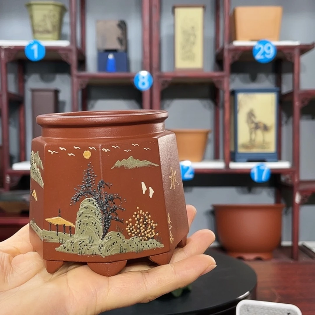 【闪购商品】紫砂花盆R*E紫砂花盆