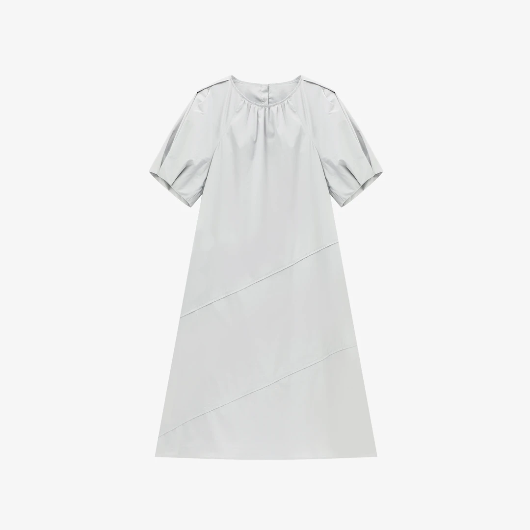 夏季休闲气质简约优雅长裙------JKK000015【阿邱时尚社】