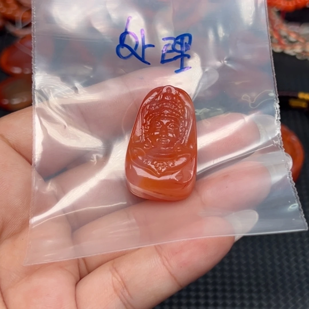 晨***暖吊坠(不含链)未镶嵌南红玛瑙