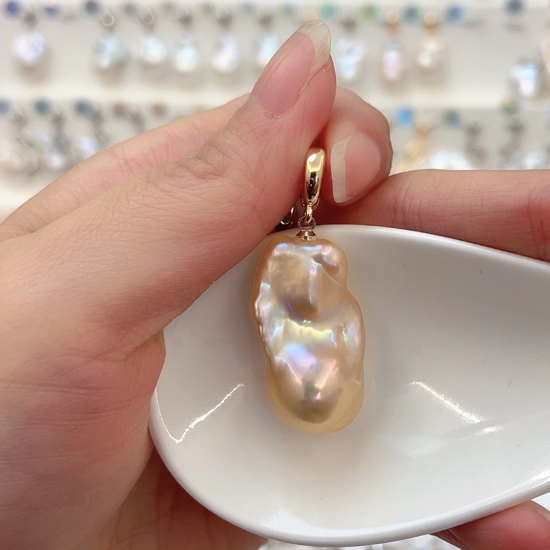 1***2淡水珍珠未镶嵌耳坠