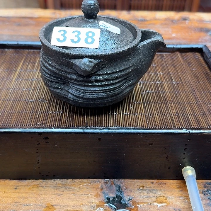 纯手工制作粗陶茶具