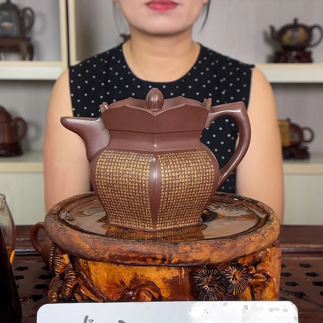 茶壶紫砂江亭亭紫砂壶