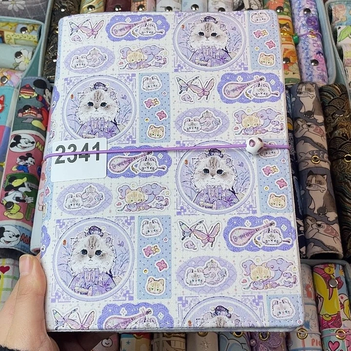 织绣A5活页不加纸2341