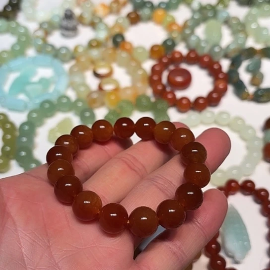 蛇纹石玉未镶嵌手串