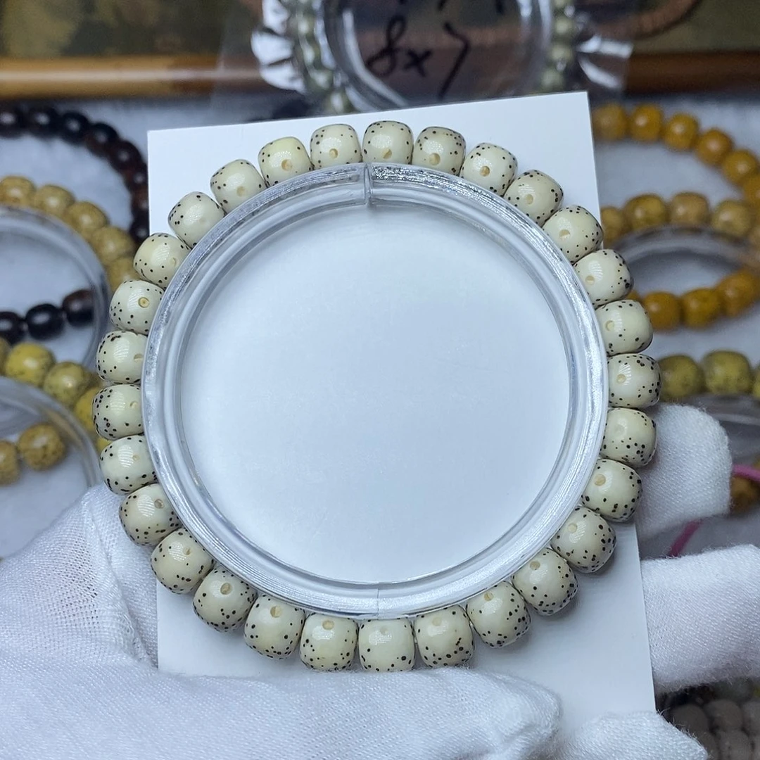 星月菩提手串87白冰大眼特价