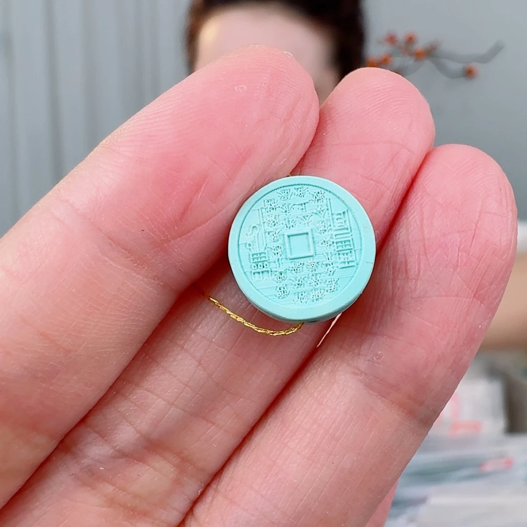 未镶嵌绿松石珠宝奇石