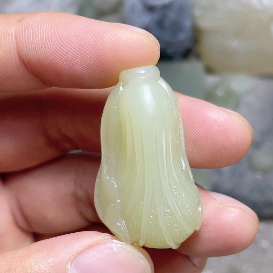 颈饰未镶嵌和田玉