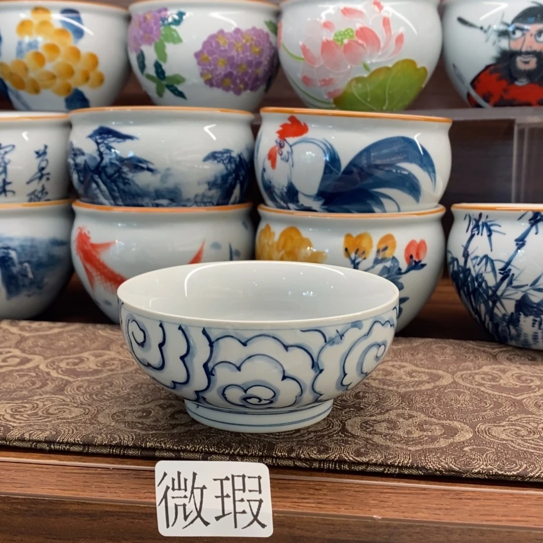 釉下彩手工绘制手工绘制