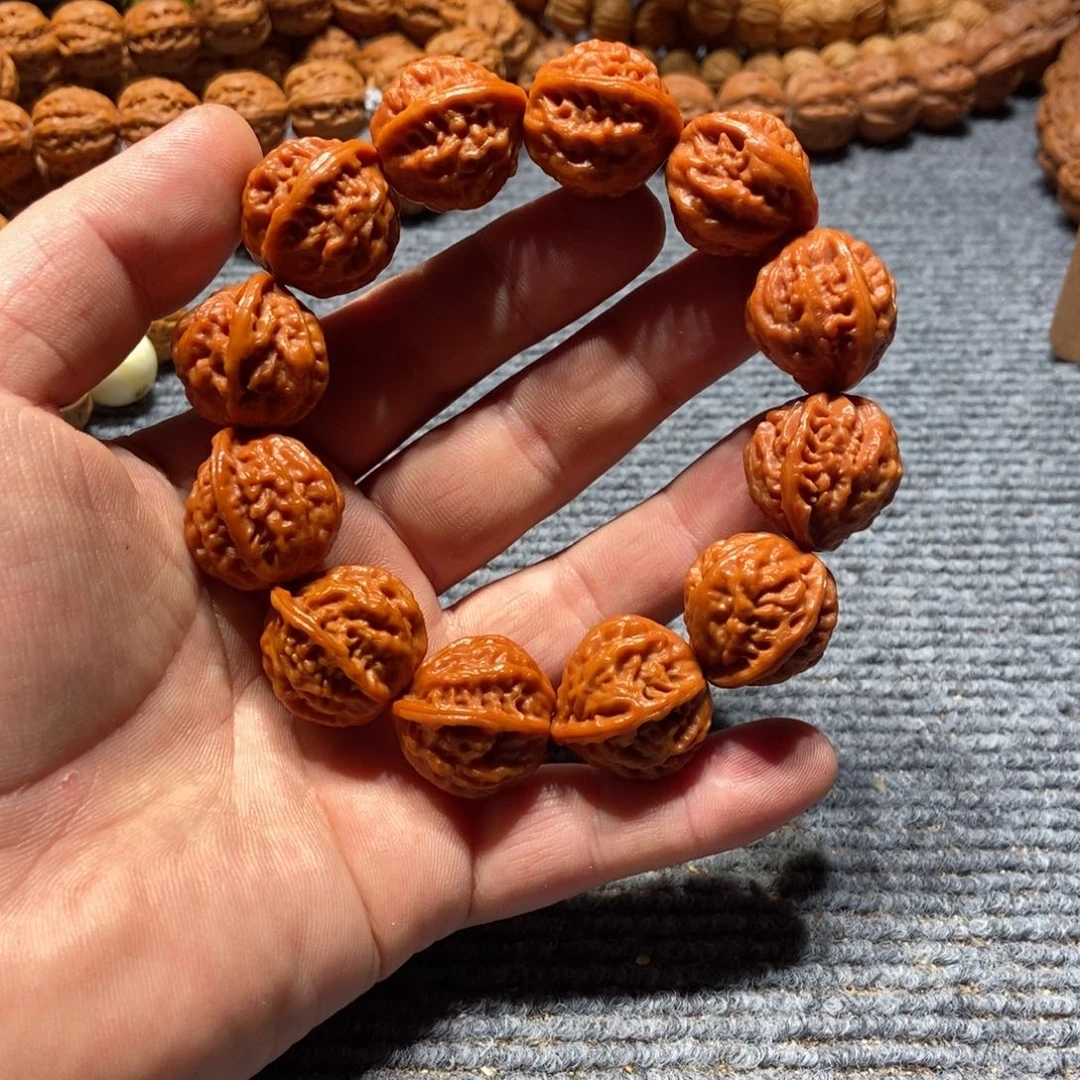 文玩核桃手串龙脊