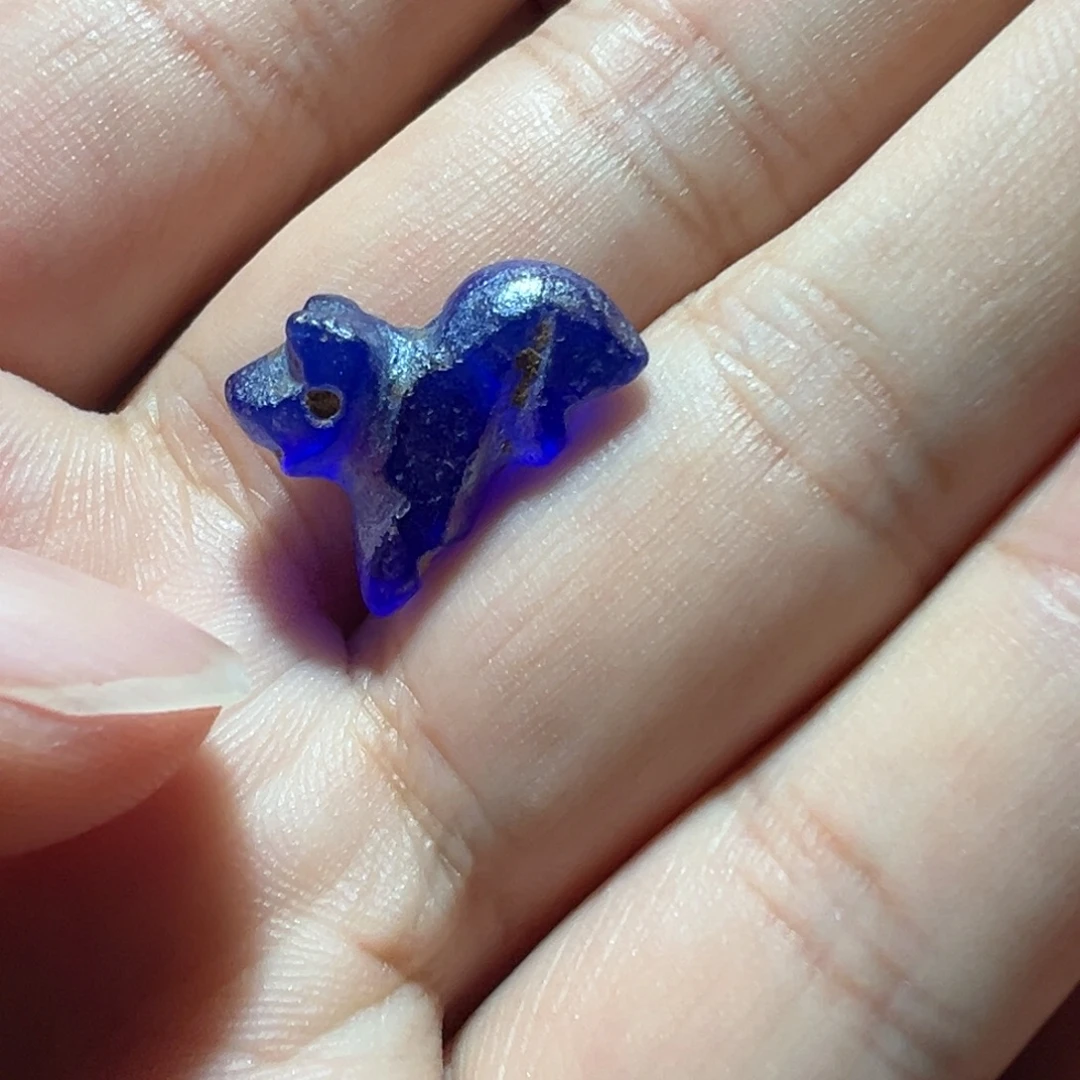 清***李玛瑙/玉髓未镶嵌珠子。