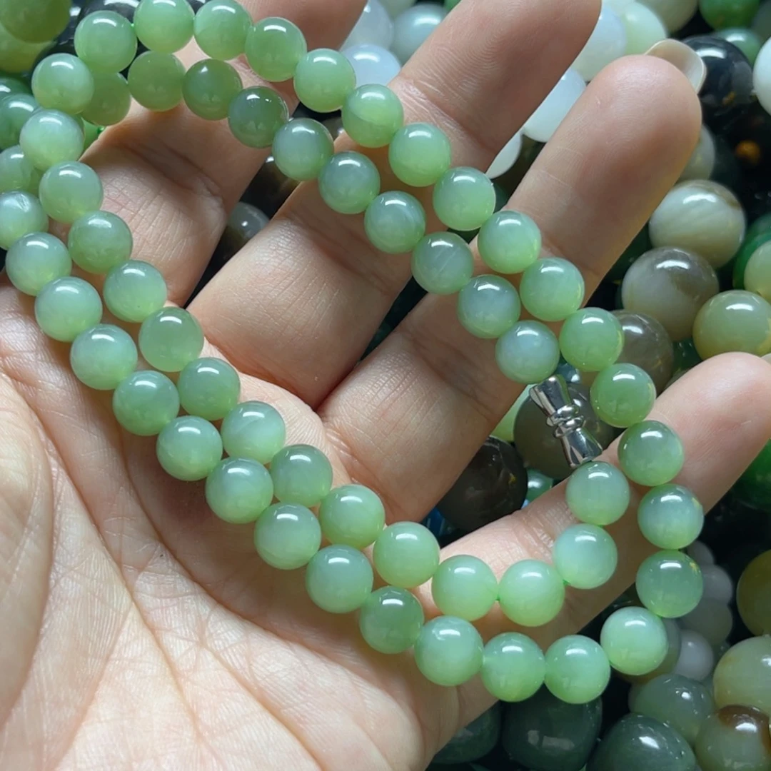 和田玉手链未镶嵌