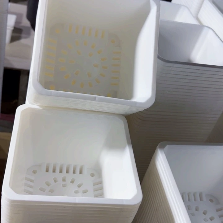 160白方盆15公分高11公分15个