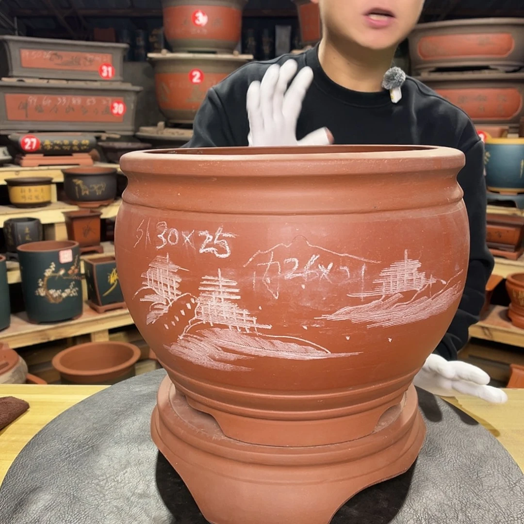 紫砂其他紫砂花盆工厂直发