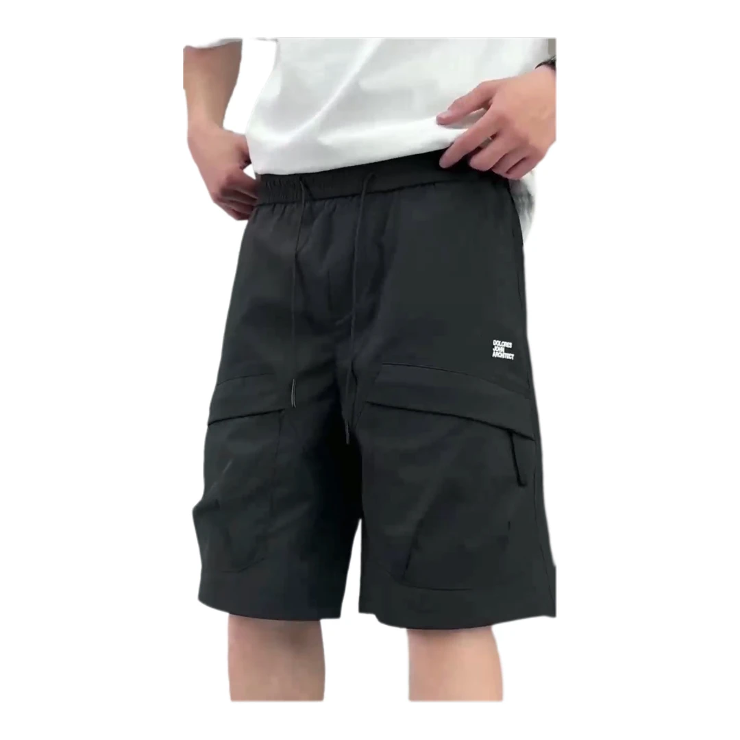 5050夏季纯色速棉干薄款短裤透气男士男款户外裤子百搭