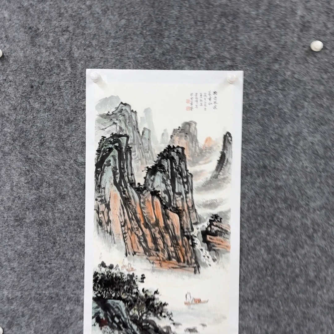 国画国画作品LJF老师