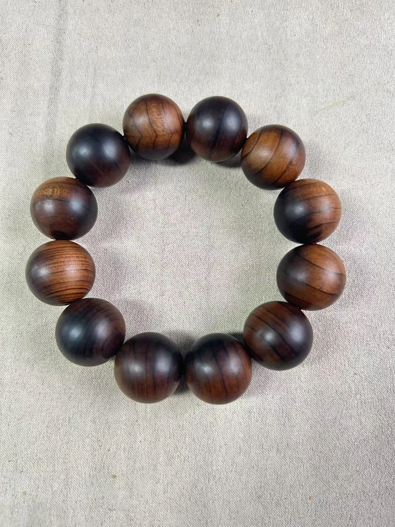 雷击崖柏2.0单圈手串