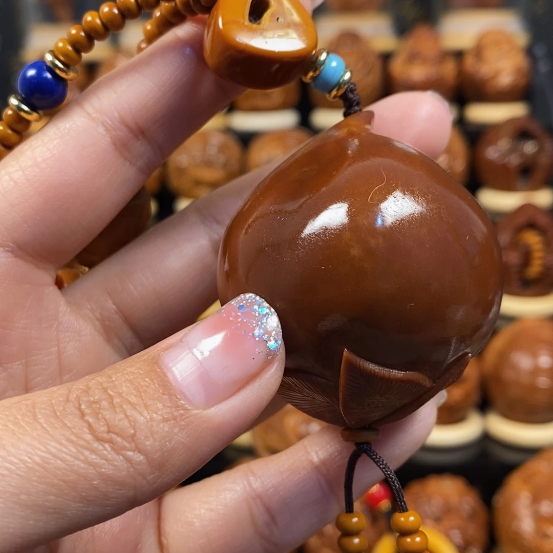 橄榄核吊坠农****6手工大桃单颗00300