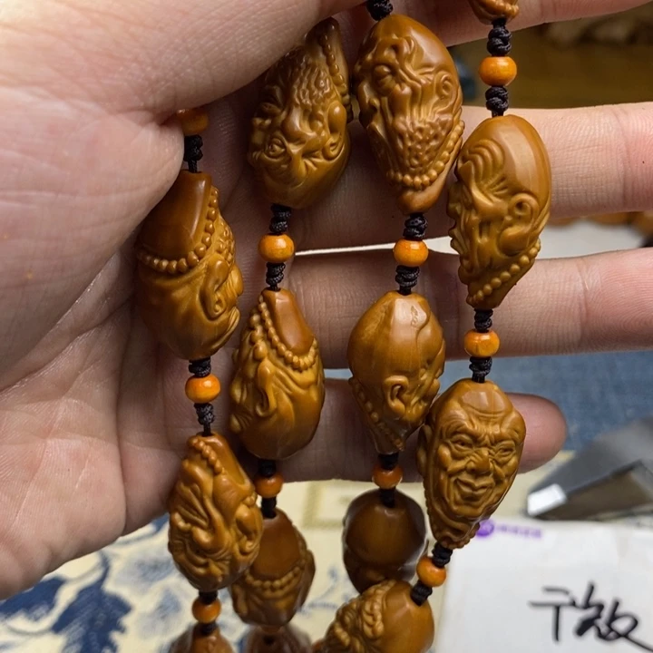 橄榄核手串/手链橄榄核雕工艺手串