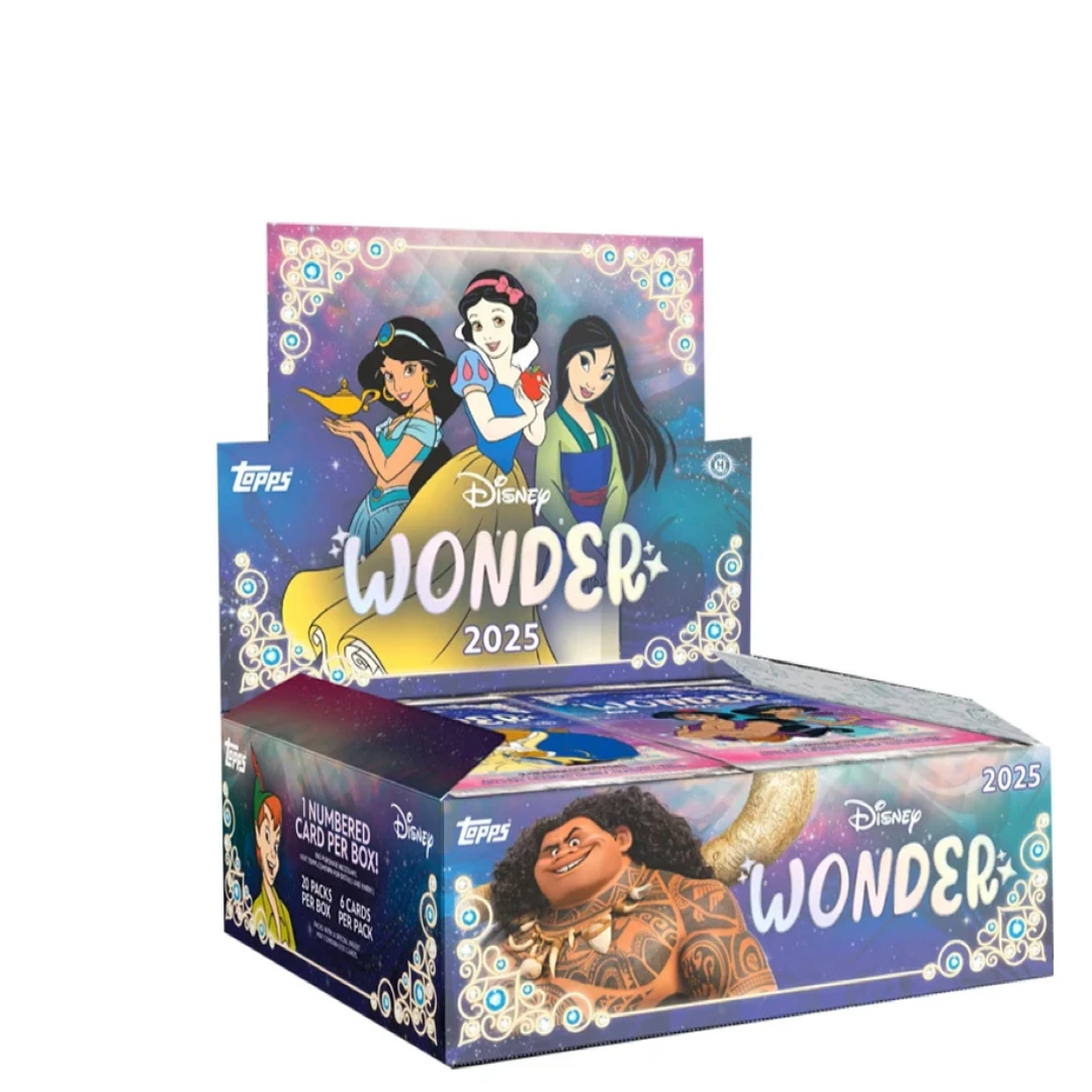 【拆盒】2025 Topps 迪士尼 惊奇系列 Hobby 球星卡 盲盒
