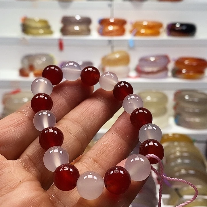 玛瑙/玉髓未镶嵌手链