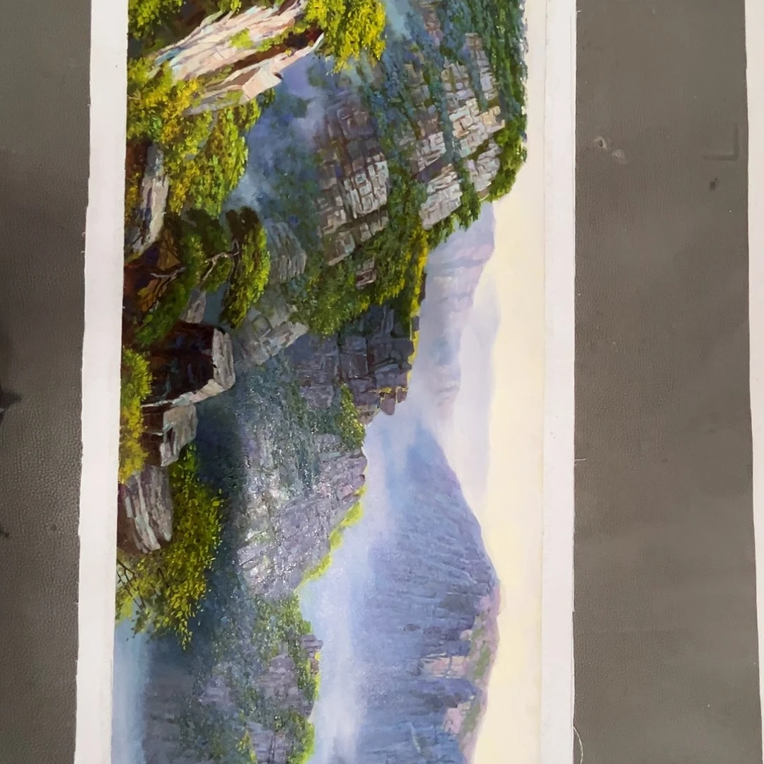 油画朝鲜艺术家油画作品