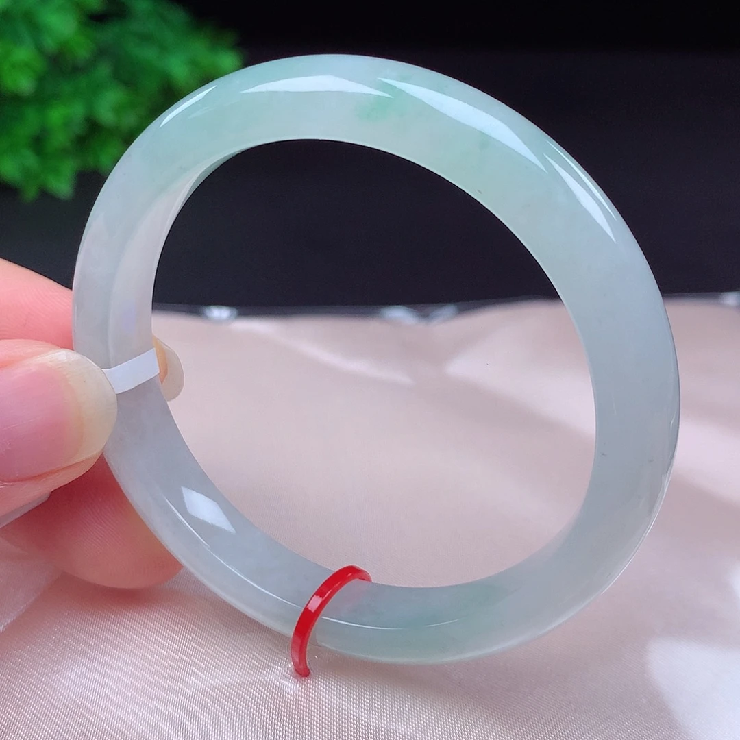 翡翠未镶嵌手镯53圈口681101