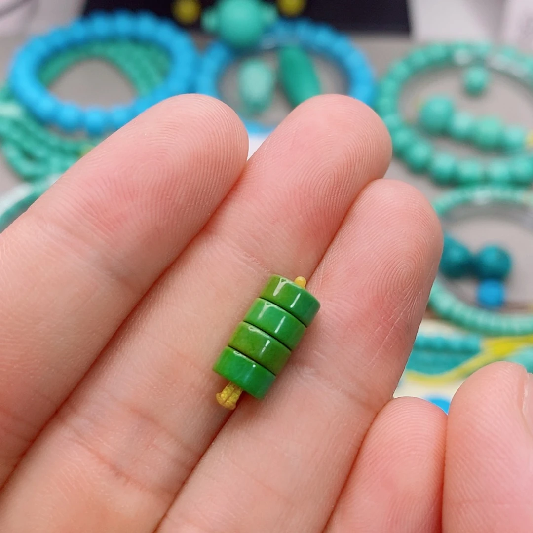 高瓷精品绿色隔片