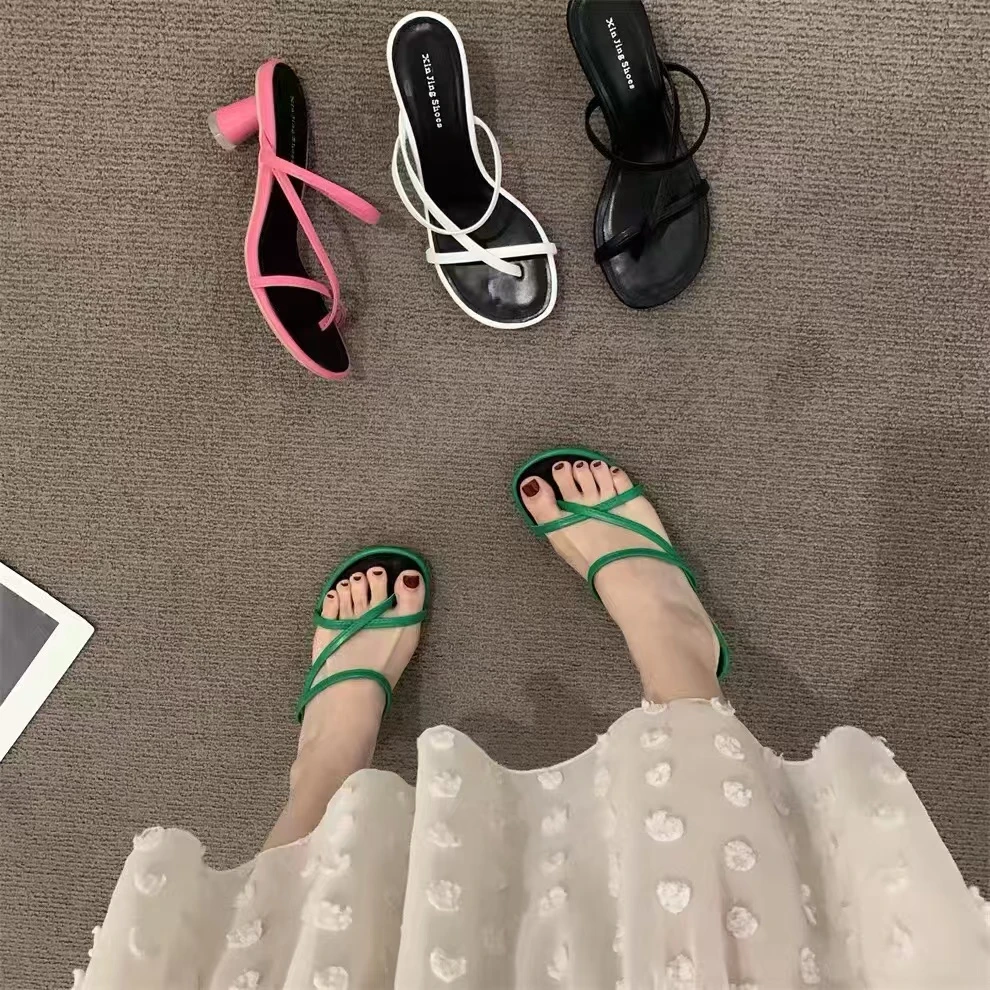 98510广州流行夏季细带时尚凉鞋