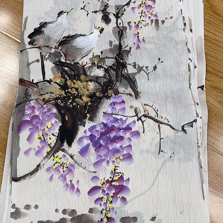 姜奇老师花鸟作品69×34