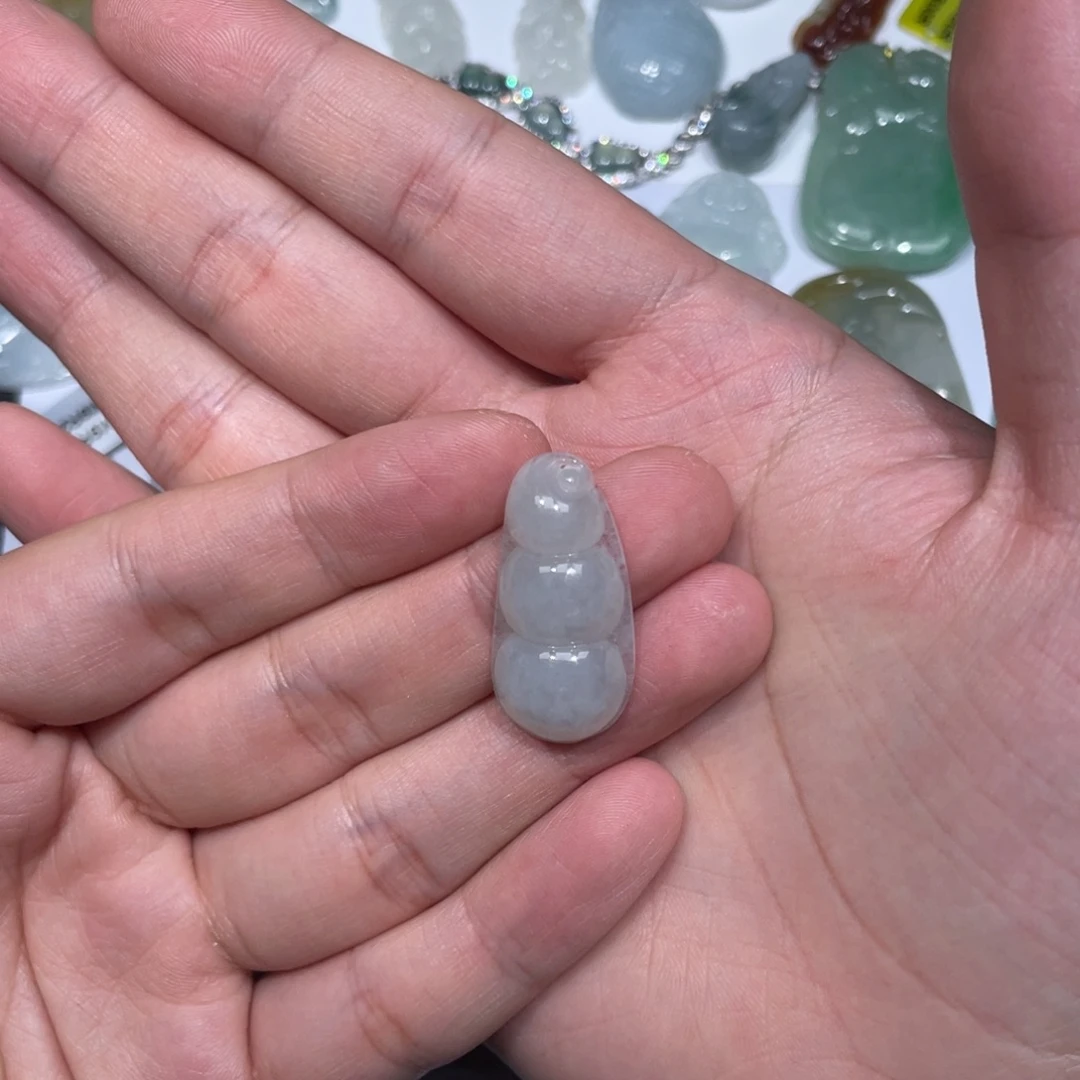 翡翠未镶嵌颈饰翡翠挂饰20