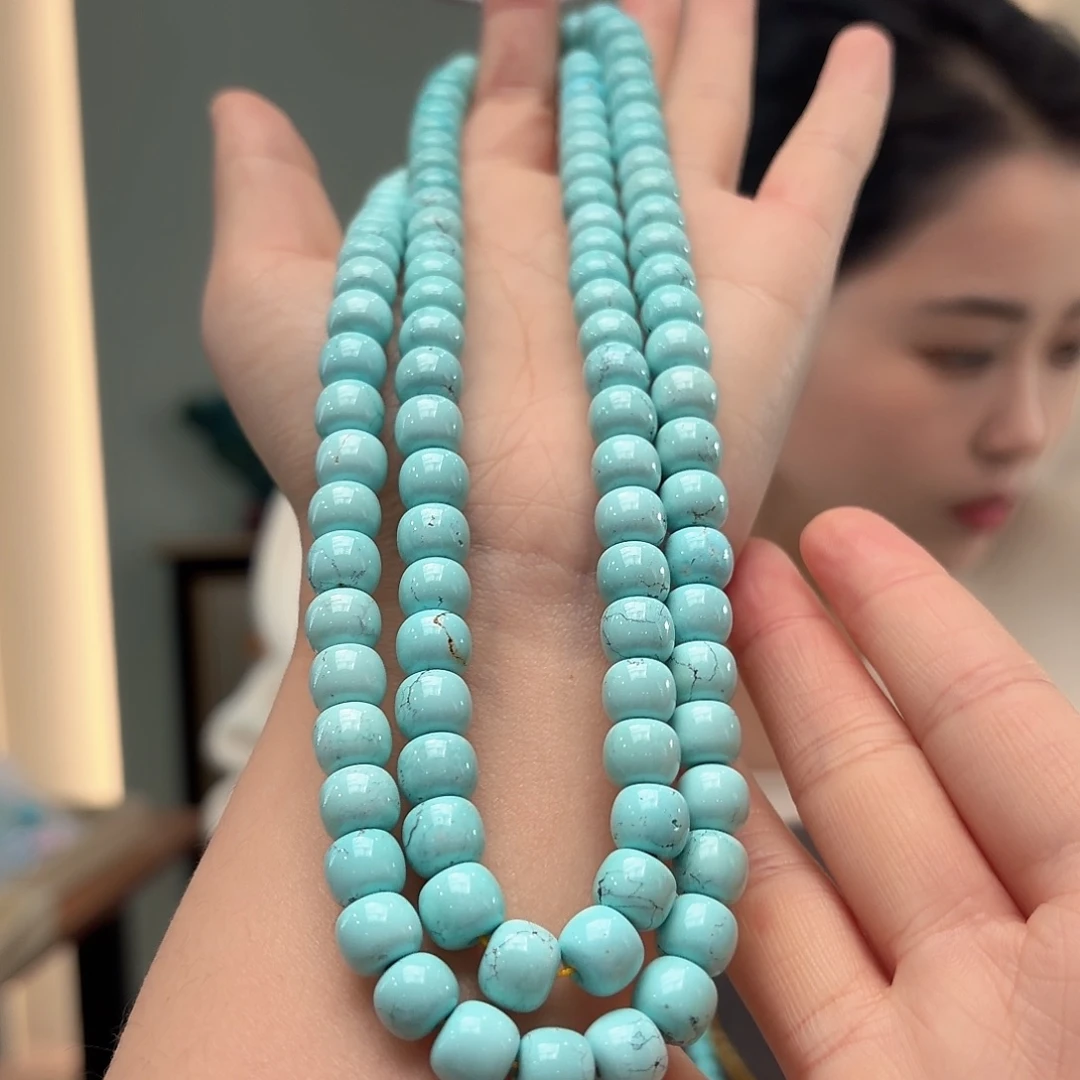 绿松石未镶嵌颈饰