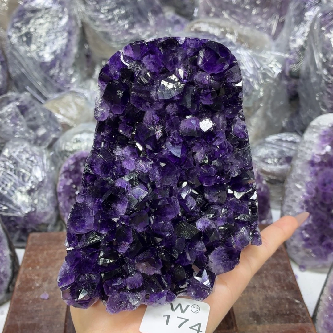 未镶嵌摆件紫晶紫水晶