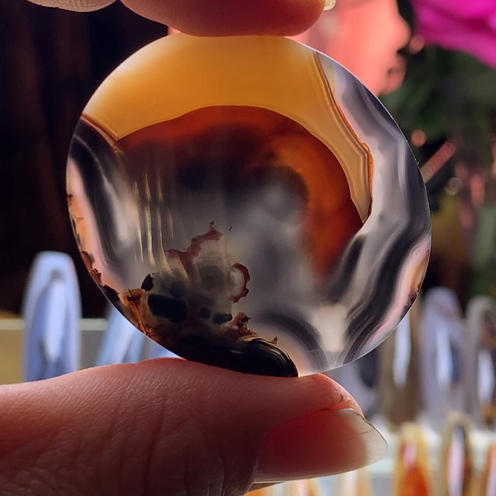 玛瑙/玉髓颈饰未镶嵌29