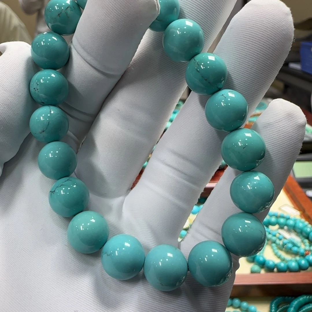绿松石未镶嵌手串A****g10mm 2250