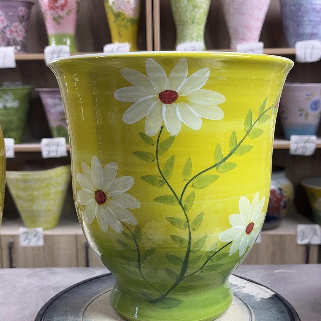 景德镇陶瓷花盆花盆