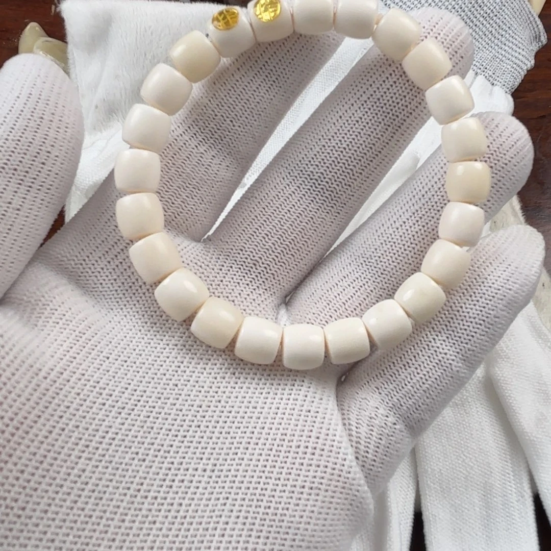 摸***豚鹿骨手串/手链鹿骨