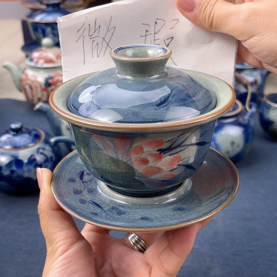 杯景德镇手绘手工茶具