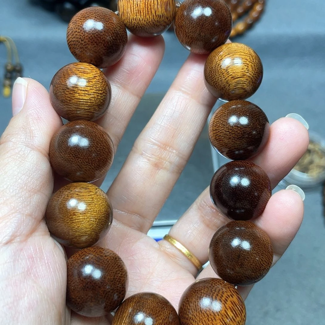 沉香手串富森红土1.8